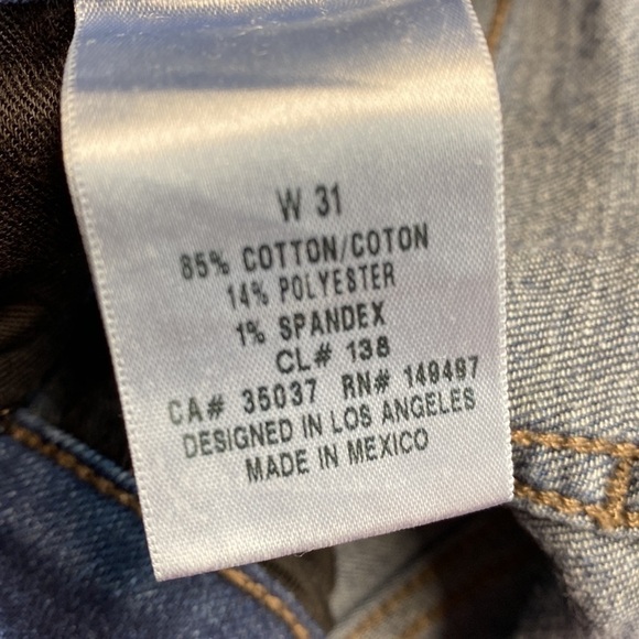 Sam Edelman The Kitten Mid Rise Skinny Ankle Jeans Size 31 - Picture 12 of 14